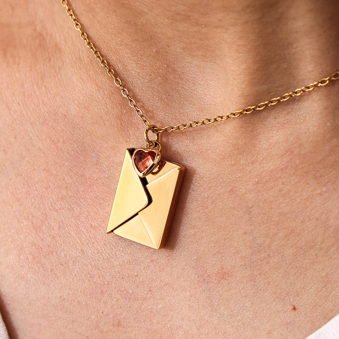 Personalized Necklace with Hidden Photo