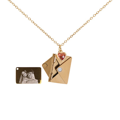 Personalized Necklace with Hidden Photo