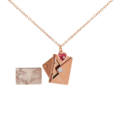 Personalized Necklace with Hidden Photo