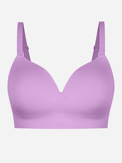 Feelingirl Wireless Push-Up Seamless Comfort Full Coverage Bra