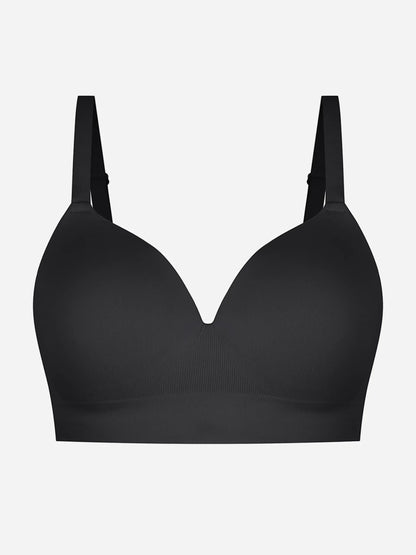 Feelingirl Wireless Push-Up Seamless Comfort Full Coverage Bra