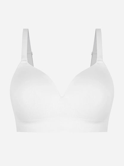 Feelingirl Wireless Push-Up Seamless Comfort Full Coverage Bra