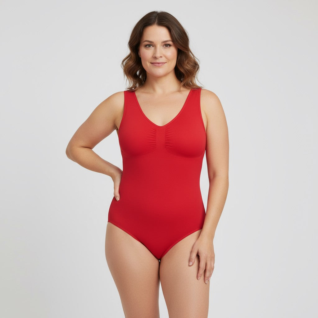 Tank Bodysuit Sculpting Shapewear with Briefs