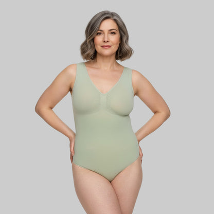Tank Bodysuit Sculpting Shapewear with Briefs