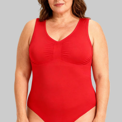 Tank Bodysuit Sculpting Shapewear with Briefs