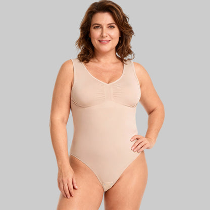Tank Bodysuit Sculpting Shapewear with Briefs