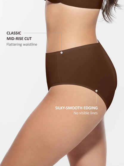 Feelingirl Cloud-Like Mid-Waist Brief Panties