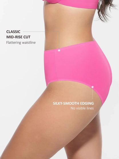 Feelingirl Cloud-Like Mid-Waist Brief Panties